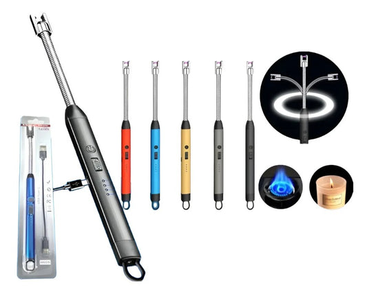 CHISPERO ENCENDEDOR SIN LLAMA, SIN GAS Y RECARGABLE CON USB